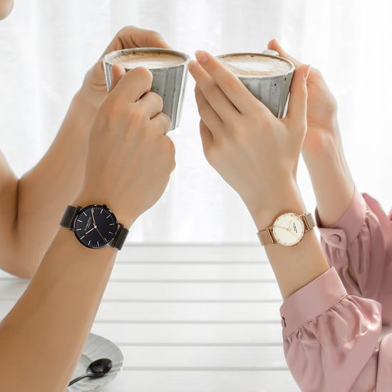 VICTORIA HYDE Couple Watches Geschenkset Schwarz Rose Gold - Image 4