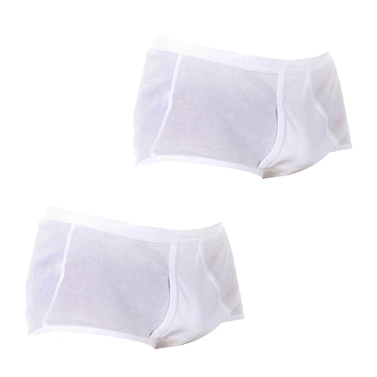 Pack of 2 classic briefs with side opening, model AS02335 for men