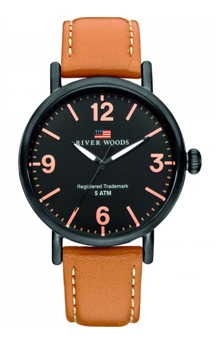 River Woods Delaware Braun Herren Armbanduhr RW420036 - Image 1