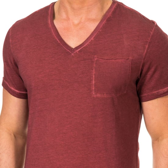 Short sleeve V-neck t-shirt 2S87904584 man