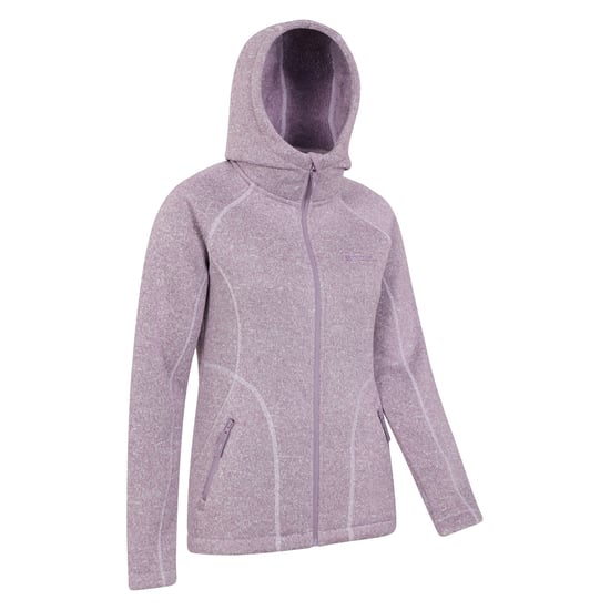 Mountain Warehouse - "Nevis" Hoodie mit durchgehendem Reißverschluss für Damen (Violett) - Image 3