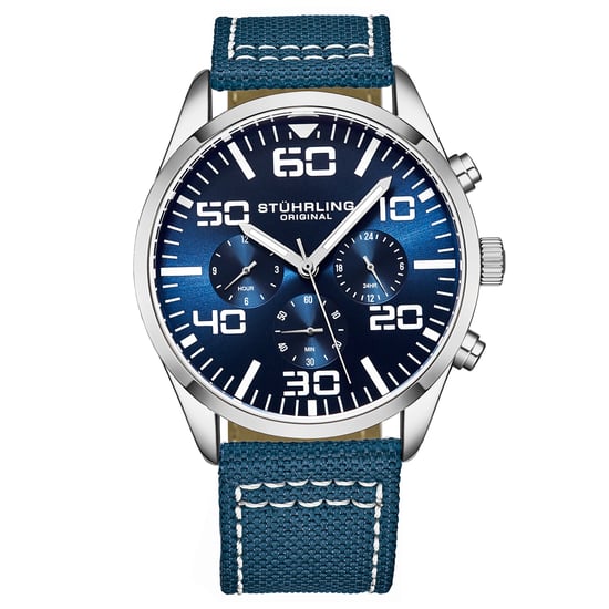 Marineblauer Quarz 42mm - Image 1