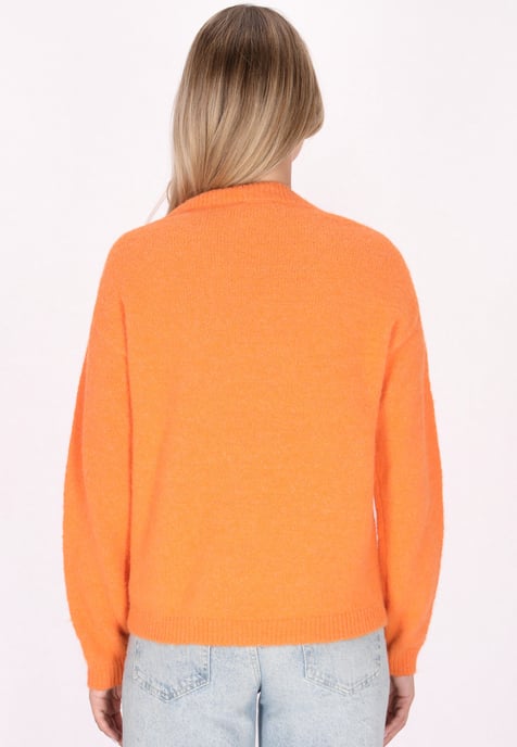 Mymo Pullover Damen orange - Image 4