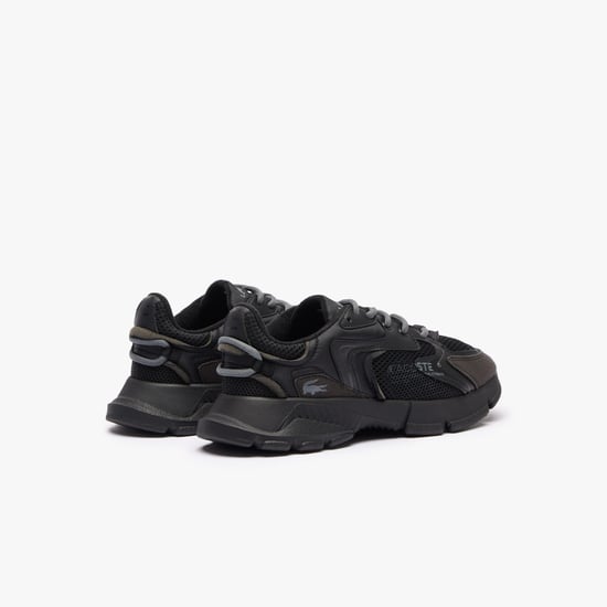 Boy's Lacoste Juniors L003 Neo Trainers in Black