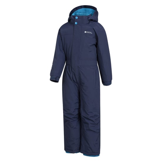 Mountain Warehouse Childrens/Kids Cloud All In One Waterproof Snowsuit (Navy)
