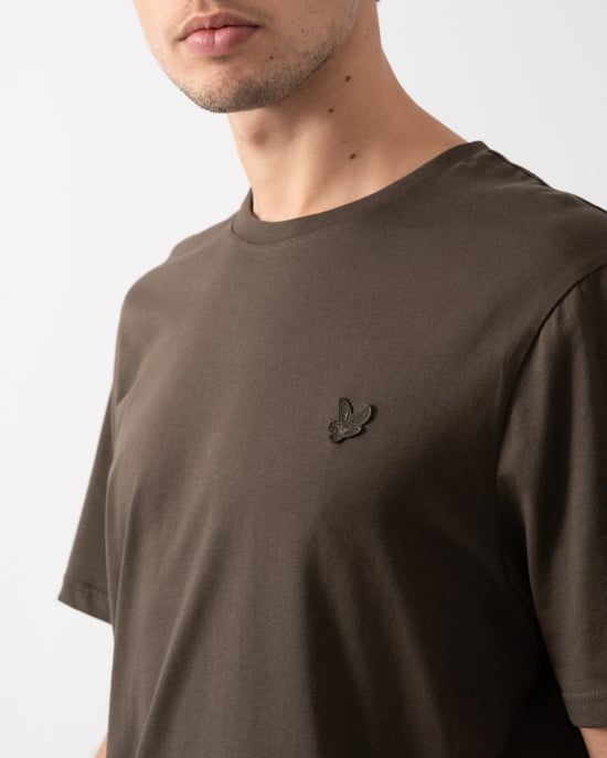 Lyle &amp; Scott - T-shirt „tonal Eagle Form" In Grün - Image 2