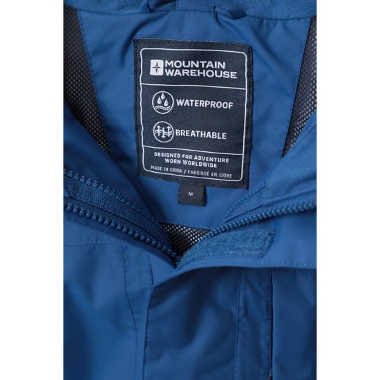 Mountain Warehouse Herren Thunderstorm 3 in 1 Wasserdichte Jacke (Blau) - Image 5