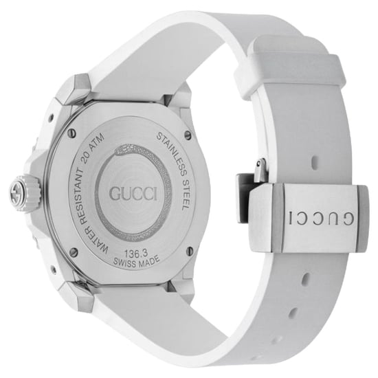 Gucci YA136329 Dive White Dial Men's Watch
