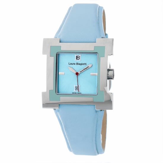 Laura Biagiotti Damenuhr Quartz Silber Blau - Image 1