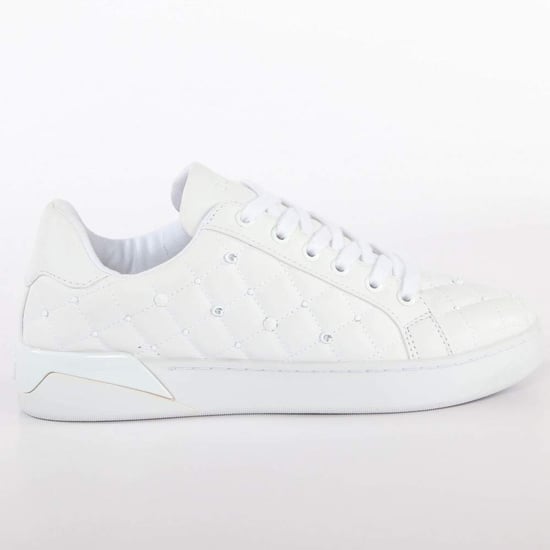 Basket Guess Damen Reea Sneaker mit Logo-Aplikation - Image 4