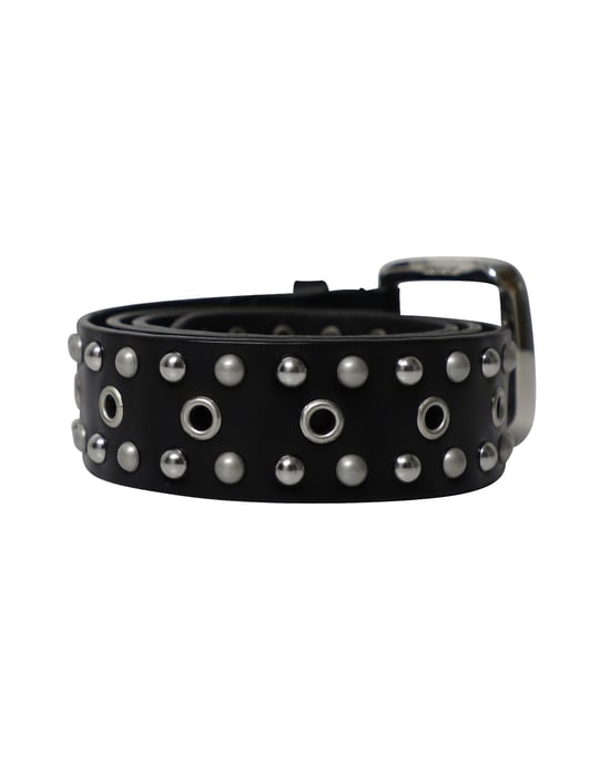 Isabel Marant Verzierte Rica Gürtel aus schwarzem Leder - Image 2