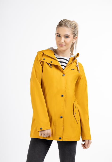 Schmuddelwedda Regenjacke Damen Senf-271 - Image 2
