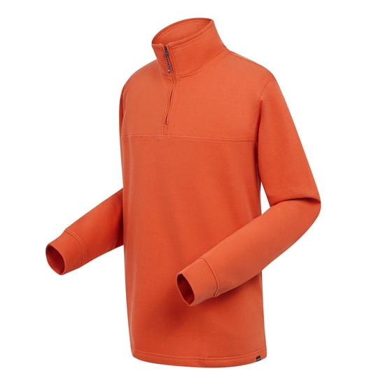 Regatta - "Agilno" Fleece-Oberteil mit halbem Reißverschluss für Herren (Rost/Orange) - Image 3