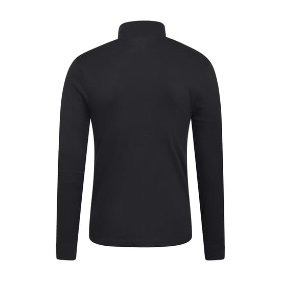 Mountain Warehouse - "Meribel" Base Layer Oberteil Rollkragen für Herren (Schwarz) - Image 2