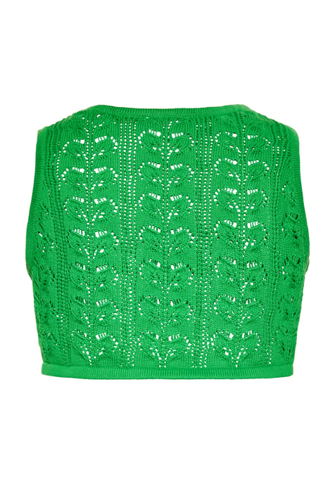 Mymo Crop-Top Damen grün - Image 4