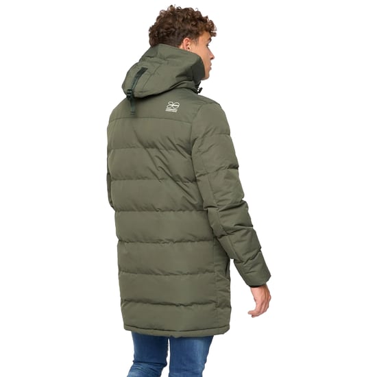 Crosshatch - "Milwaka" Steppjacke für Herren (Oliv) - Image 2