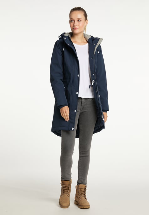 ICEBOUND Serie clima Iglu Winterparka Damen Marine - Image 4