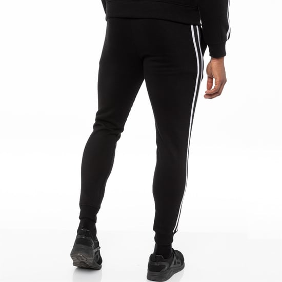 Schwarze Herren-Trainingsanzug-Jogger| Enzo Designer Menswear - Image 2