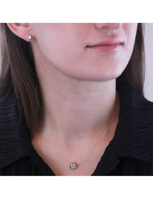 Mond-Set und Box - Silber und Kristall - Image 2