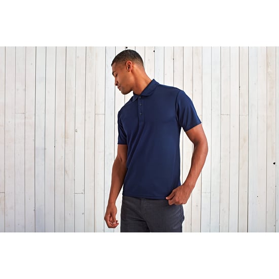 Premier Mens Sustainable Polo Shirt (French Navy) - Image 2