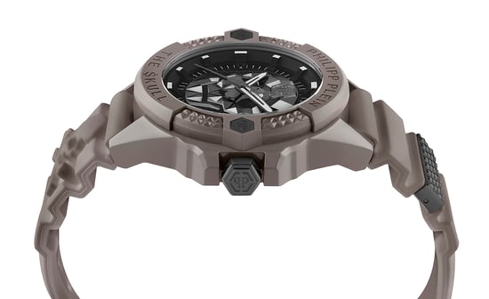 Philipp Plein The $kull Ecoceramic Herren Taupe Uhr PWUBA0323 - Image 2