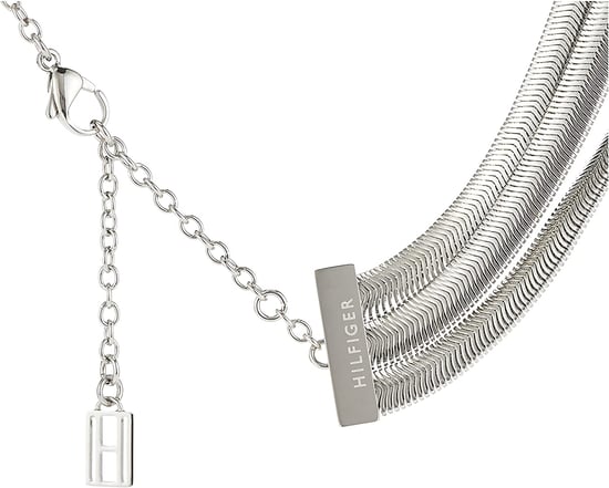 Tommy Hilfiger Damen Edelstahl Halskette - Silber 2700978 - Image 4
