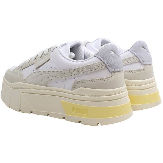 Puma – Mayze Stack Luxe – Weiße Damen-Sneaker - Image 3