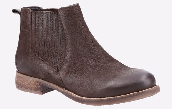 Hush Puppies Edith Damenstiefel Aus Braunem Leder - Image 2