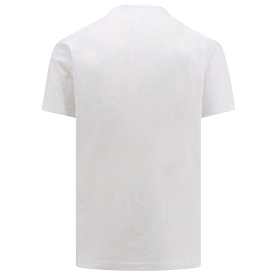 Dsquared2 Icon Stamps Logo Weißes T-Shirt - Image 2