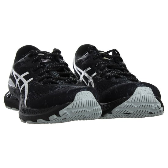 Asics Gel-Kayano 28 Platinum Damen Schwarze Laufschuhe - Image 2