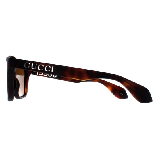 Gucci Rectangle Unisex Havanna Braun GG1571S - Image 3