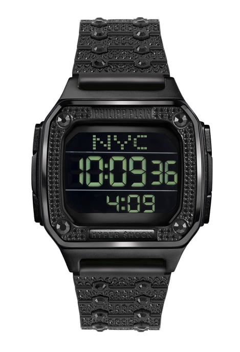 Philipp Plein Hyper $hock Schwarz Damen Armbanduhr PWHAA1421 - Image 1