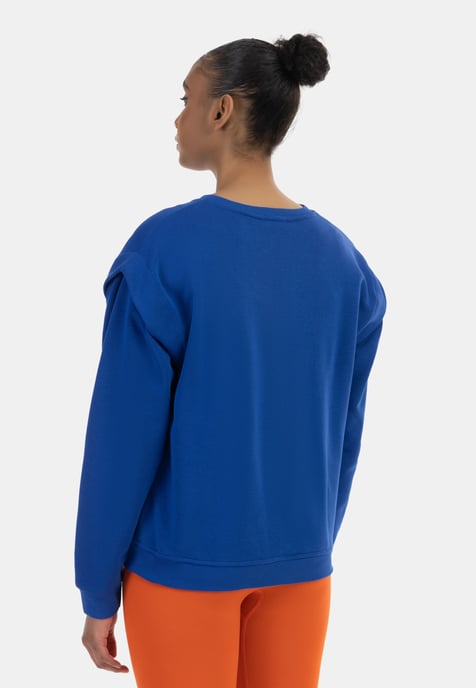 Mymo Sweatpullover Damen KÖNIGSBLAU - Image 4