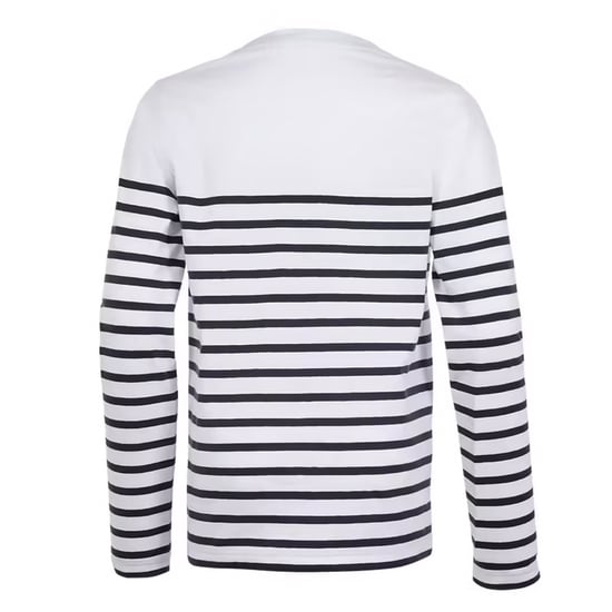 SOLS - "Matelot" T-Shirt für Kinder Langärmlig (Weiß/Marineblau) - Image 2