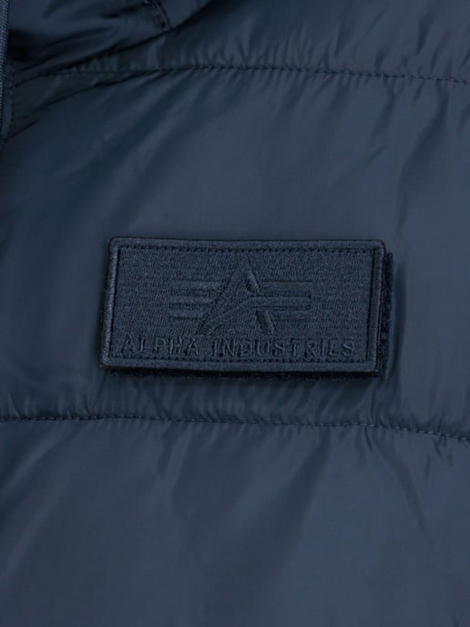 Alpha Industries Kapuzen-Puffer-Weste FD Blau - Image 5