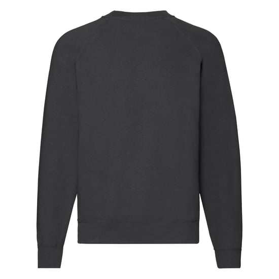 Fruit Of The Loom Herren Classic 80/20 Raglan Sweatshirt (Light Graphite) - Image 2