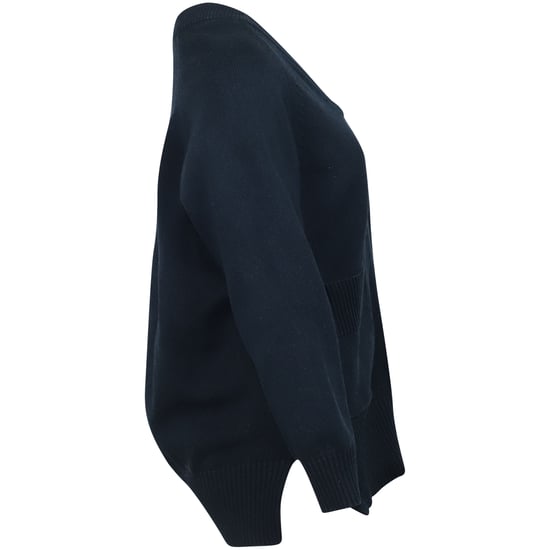 Kenzo Strickjacke mit Reißverschluss in Marineblau aus Baumwolle - Image 3