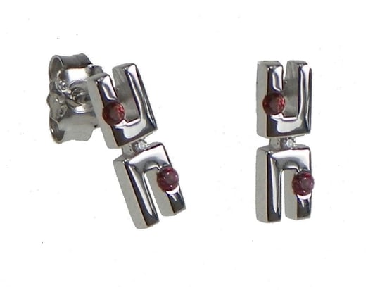 Orphelia Ohrstecker für Damen, 925 Sterlingsilber, Silber ZO-5663 - Image 1