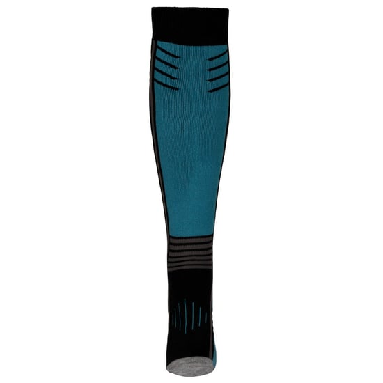 Trespass - "Icy" Skisocken für Herren/Damen Unisex (Schwarz/Blaugrau) - Image 4