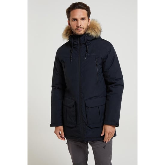 Mountain Warehouse Herren Traverse Hybrid Wasserdichte Jacke (Marine) - Image 1