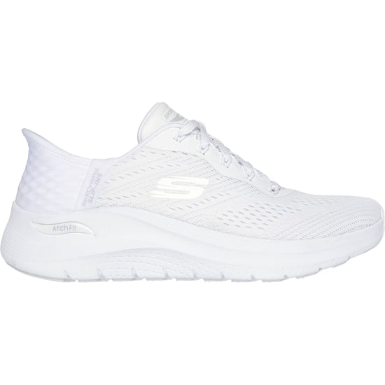 Skechers Arch Fit 2.0 Easy Chic Textiler Damen Sneaker in Weiß - Image 5