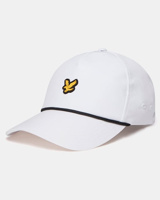 Lyle & Scott – Weiße Golfkappe - Image 1
