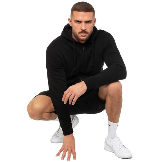 Enzo | Herren Zip Hoodie - Schwarz - Image 4