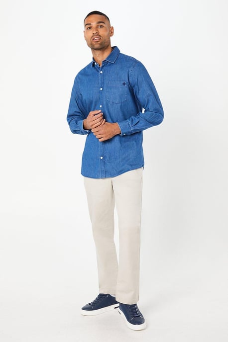 Denim Long Sleeve Shirt