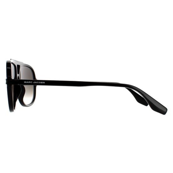 Marc Jacobs Aviator Mens Black Brown Gradient Sunglasses