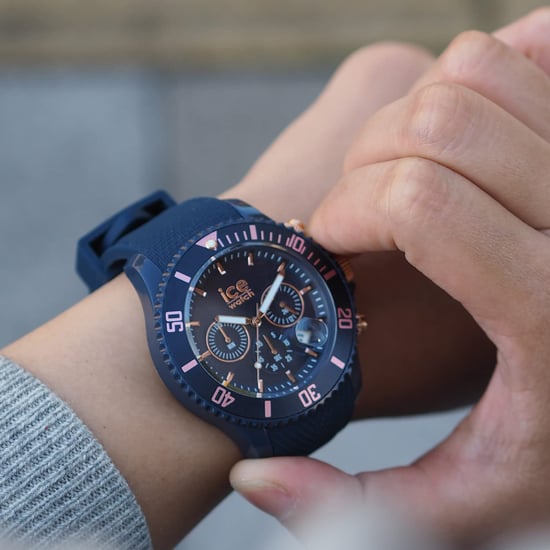 Ice Watch Ice Chrono - Dark Blue Rose-gold Blau Herren Armbanduhr 020621 - - Image 4
