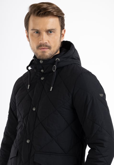 Dreimaster leichte Übergangsjacke Herren schwarz - Image 5