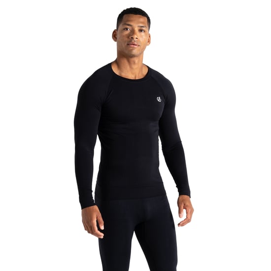 Dare 2B Mens In The Zone II Wicker Base Layer Top (Black)