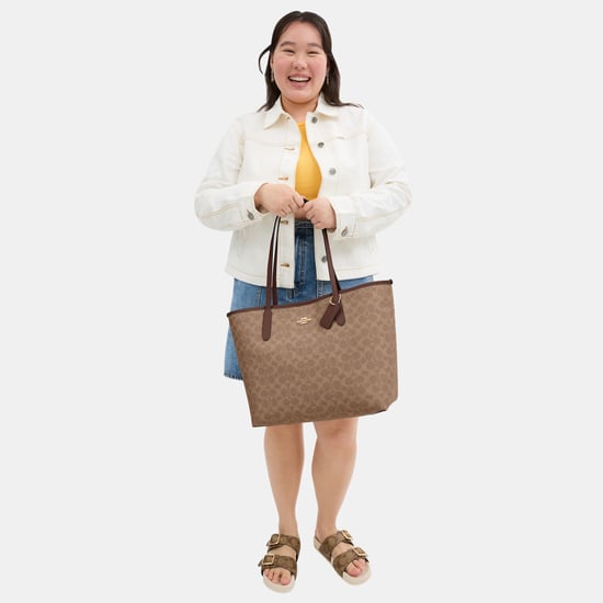 City Tote in Signature Canvas