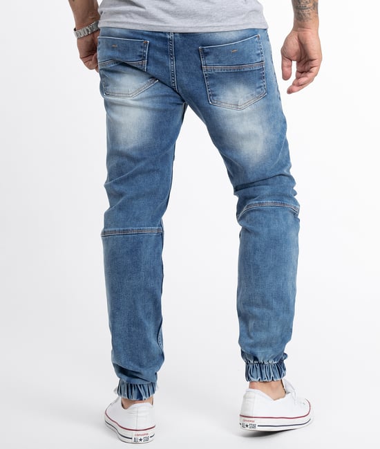 Rock Creek Jeans Tapered Fit Blau